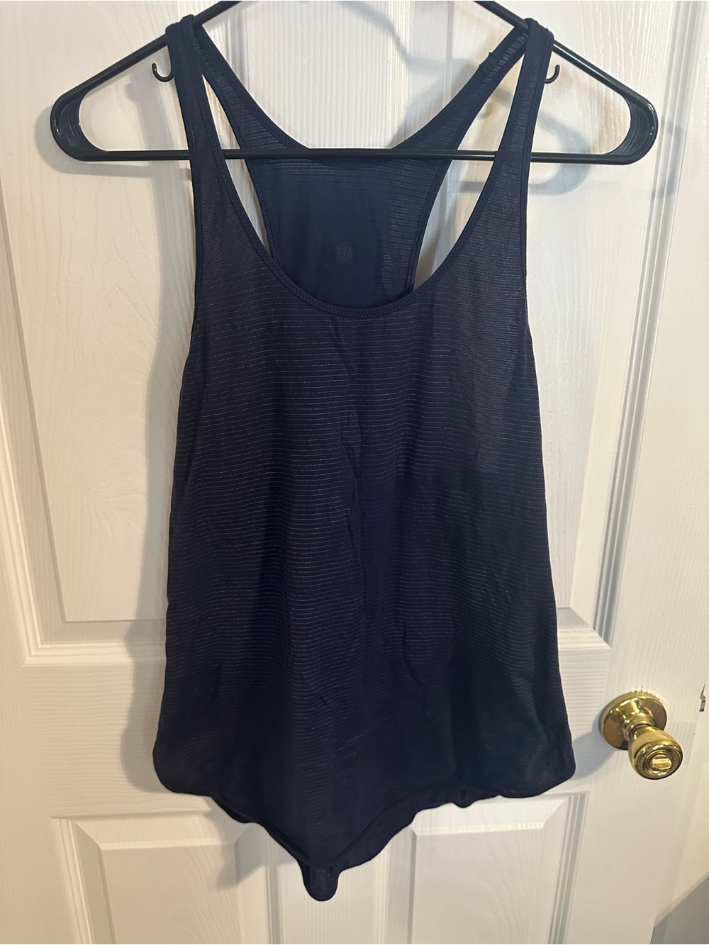 Lululemon Navy Blue Racerback Tank Top